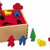 Houten Vormensorteerbox Figuren -Bekende Speelgoed Winkel houten vormen sorteerbox heros 11742