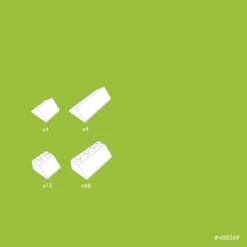 Hubelino Uitbreidingsset Dakpannen Duplo 68-delig -Bekende Speelgoed Winkel hubelino 400369 uitbreidingsset dapannen 68 delig 4