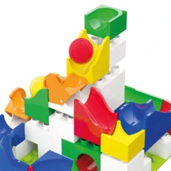 Hubelino Knikkerbaan Uitbreidingset Wissel 43-delig -Bekende Speelgoed Winkel hubelino 420497 uitbreiding wissel knikkerbaan 5