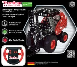 Tronico Micro Radiografisch Bestuurbare IF Hetruck – 1 : 64 -Bekende Speelgoed Winkel if heftruck tronico micro 9510 8 1