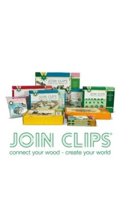 Kapla Join Clips Basic Set Home Edition JC200/40 -Bekende Speelgoed Winkel join clips 1665411070677 constructie speelgoed
