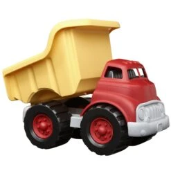 Green Toys Green-Toys Kiepwagen Rood Vrachtwagen -Bekende Speelgoed Winkel kiepwagen rood green toys 1