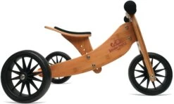 Tiny Tot Bamboo Loopfiets 2-in-1 Kinderfeets -Bekende Speelgoed Winkel kinderfeets tiny tot bamboe loopfiets 2