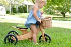 Tiny Tot Bamboo Loopfiets 2-in-1 Kinderfeets -Bekende Speelgoed Winkel kinderfeets tiny tot bamboe loopfiets 3