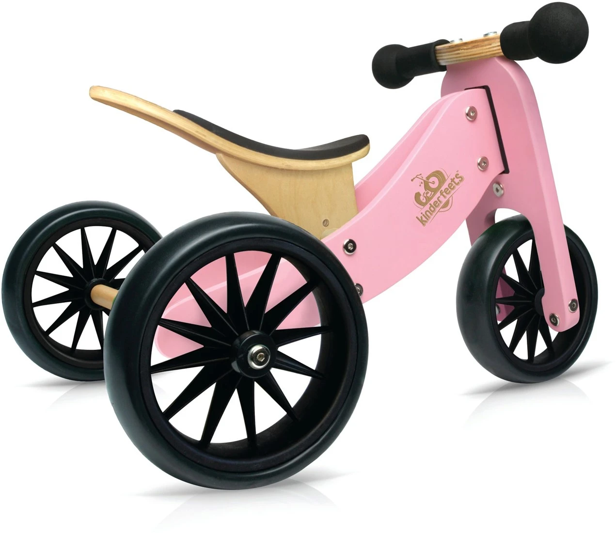 Tiny Tot Loopfiets 2 – In – 1 Kinderfeets – Loopfiets – Rose 4 Tiny Tot Loopfiets 2 – In – 1 Kinderfeets – Loopfiets – Rose - Afbeelding 2