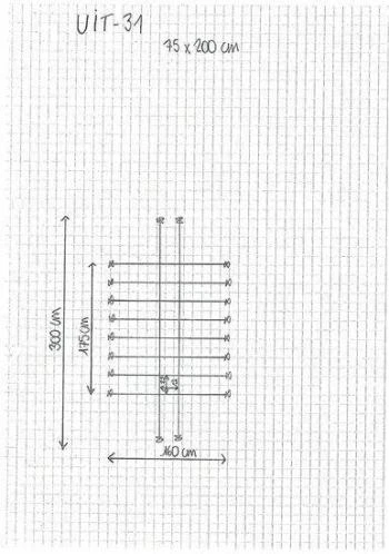 Klimnet 200 X 75 Cm. (PP-touwenset) 6 Klimnet 200 X 75 Cm. (PP-touwenset) - Afbeelding 4