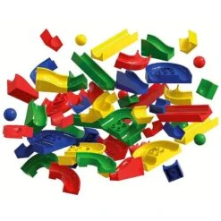 Hubelino Knikkerbaan Baanelementen 55-delig 7 Hubelino Knikkerbaan Baanelementen 55-delig -Bekende Speelgoed Winkel knikkerbaan hubelino elements 50 delig 420039 1