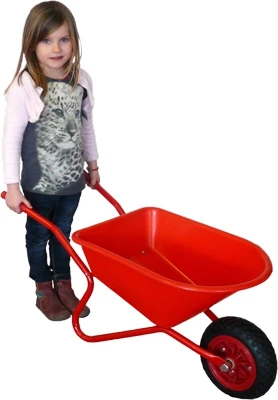 Kinderkruiwagen Lion Rood Kruiwagen Solid Wheel 4 Kinderkruiwagen Lion Rood Kruiwagen Solid Wheel - Afbeelding 2