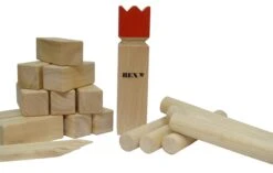 Kubb Original Red-King Rubberwood -Bekende Speelgoed Winkel kubb original red king rubberhout bex 1 scaled 1