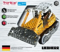 Tronico Mini Liebherr Bulldozer 1:32 Constructie Speelgoed -Bekende Speelgoed Winkel liebherr bulldozer tronico mini 10039 1