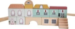 Little Dutch LD4493 Blokkenstad Uitbreiding Railway -Bekende Speelgoed Winkel little dutch blokkenset stad 3