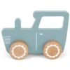 Little Dutch LD4377 Traktor Blauw Houten Speelgoed -Bekende Speelgoed Winkel little dutch 4377 houten traktor