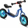 PUKY 4055 LRM Loopfiets Blauw 10inch -Bekende Speelgoed Winkel loopfiets lrm blauw voetbal puky 4055
