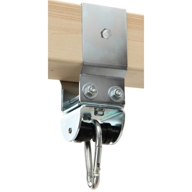 Schommelhaak Marathon Vierkanthout 9x9cm 3 Schommelhaak Marathon Vierkanthout 9x9cm