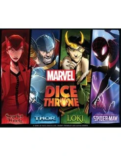 Marvel Dice Throne: Scarlet Witch V. Thor V. Loki V. Spider-Man