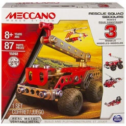 Meccano 15202 FireTruck 3-model Brandweerauto Constructieset -Bekende Speelgoed Winkel meccano 15202 multimodels fire truck 1 1