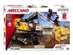 Meccano 16301 Excavator Graafmachine Contructiespeelgoed -Bekende Speelgoed Winkel meccano 16301 graafmachine bulldozer 1