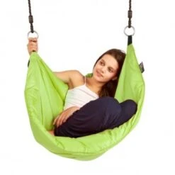 Moonboat Hammock Schommel (rose) -Bekende Speelgoed Winkel moonboat hammock lime 1