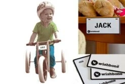 Naamplaatje Wishbonebike Met Letterstickers