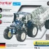 Tronico Mini New Holland T4 Met Aanhangwagen – 1 : 32 -Bekende Speelgoed Winkel new holland t4 met aanhanger tronico mini 10056 1