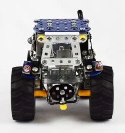 Tronico Mini New Holland T4 Met Aanhangwagen – 1 : 32 -Bekende Speelgoed Winkel new holland t4 met aanhanger tronico mini 10056 3