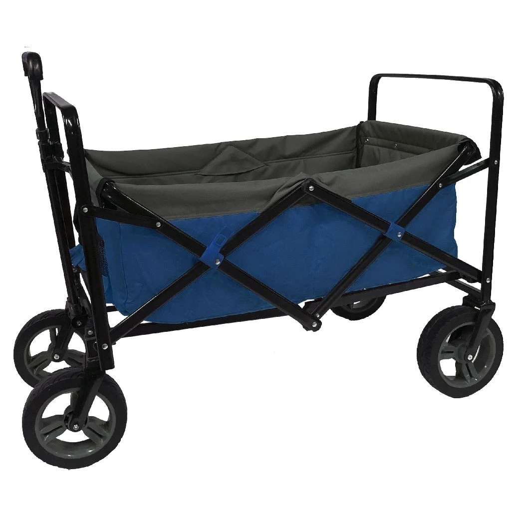 Mc-Sports Outdoor Bolderwagen Blauw/grijs 3 Mc-Sports Outdoor Bolderwagen Blauw/grijs