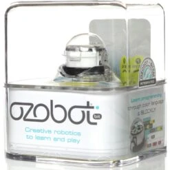 Ozobot Bit 2.0 Crystal White – STEM Programmeerbare Minirobot -Bekende Speelgoed Winkel ozobot bit 2.0 crystal white 1