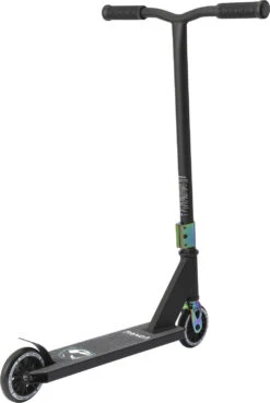 Stuntstep Panda Initio Pro 110 Kleur Teal Blue -Bekende Speelgoed Winkel panda initio stuntstep black rainbow 3