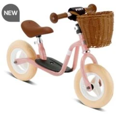 PUKY 4094 LRM Retro Roze Loopfiets Rose -Bekende Speelgoed Winkel puky loopfiets lrm pink retro incl mandje speelactief.nl 2