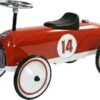 Retro Roller Loopauto Johan -Bekende Speelgoed Winkel retro roller johan loopauto