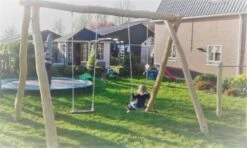 Robinia Houten Schommel Particulier 4 Haken -Bekende Speelgoed Winkel robinia schommel privaat gebruik