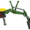 RollyToys Backhoe John Deere Graafarm Traptractor -Bekende Speelgoed Winkel rollybackhoe john deere graafarm rolltoys a409358