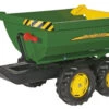 RollyToys Halfpipe Trailer JohnDeere Aanhanger Aanhangwagen -Bekende Speelgoed Winkel rollyhalfpipe trailer john deere rollytoys a122165