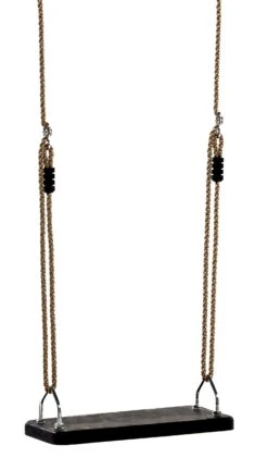 Rubber Schommelzitje Met Metalen Inleg En PP-touwenset