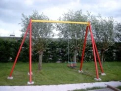 Schommel Staal Gepoedercoat Openbaar