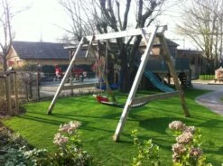 Houten Schommel Vario 4 Haken 262cm Hoog -Bekende Speelgoed Winkel schommel vario 4 haken 2