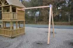 Aanbouwschommel Met Ondersteuningsbalk Voor Speeltoren 7 Aanbouwschommel Met Ondersteuningsbalk Voor Speeltoren -Bekende Speelgoed Winkel schommelaanbouw aap met ondersteuningsbalk 1 2