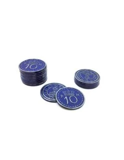 Stonemaier Games Scythe Promo 15 -15 Metal $10 Blue Coins