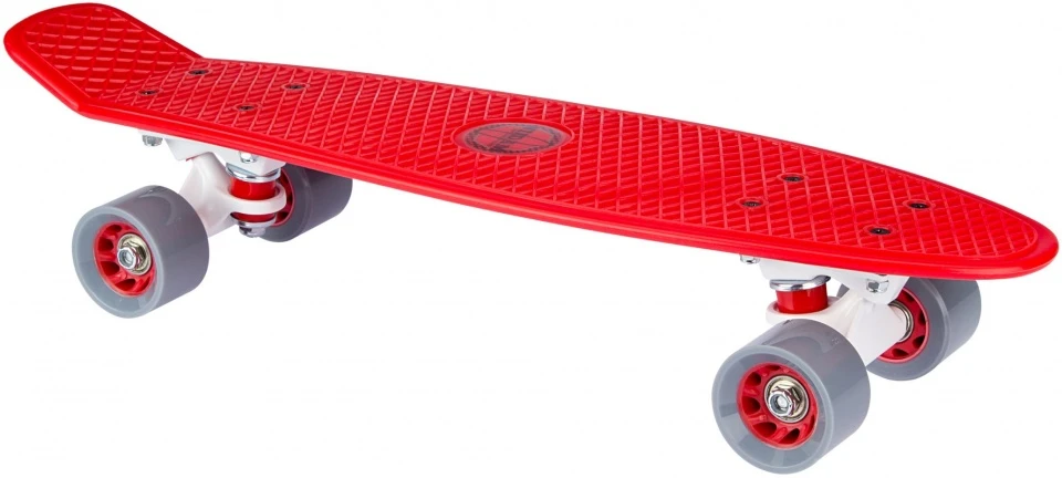 Skateboard Nijdam Flipgrip Twinny Board Rood 3 Skateboard Nijdam Flipgrip Twinny Board Rood