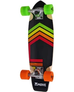 Skateboard Move Cruiser Neon 23 Inch Retro -Bekende Speelgoed Winkel skateboard Cruiser Neon 23 inch move speelactief.nl 2 1
