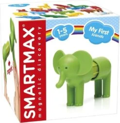Smartmax SMX150B My First Elephant Green -Bekende Speelgoed Winkel smartmax smx151B my first elepfant green olifant groen 3
