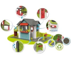 Smoby Chef House Kunststof Speelhuis 19 Smoby Chef House Kunststof Speelhuis -Bekende Speelgoed Winkel smoby 810403 chef house 4