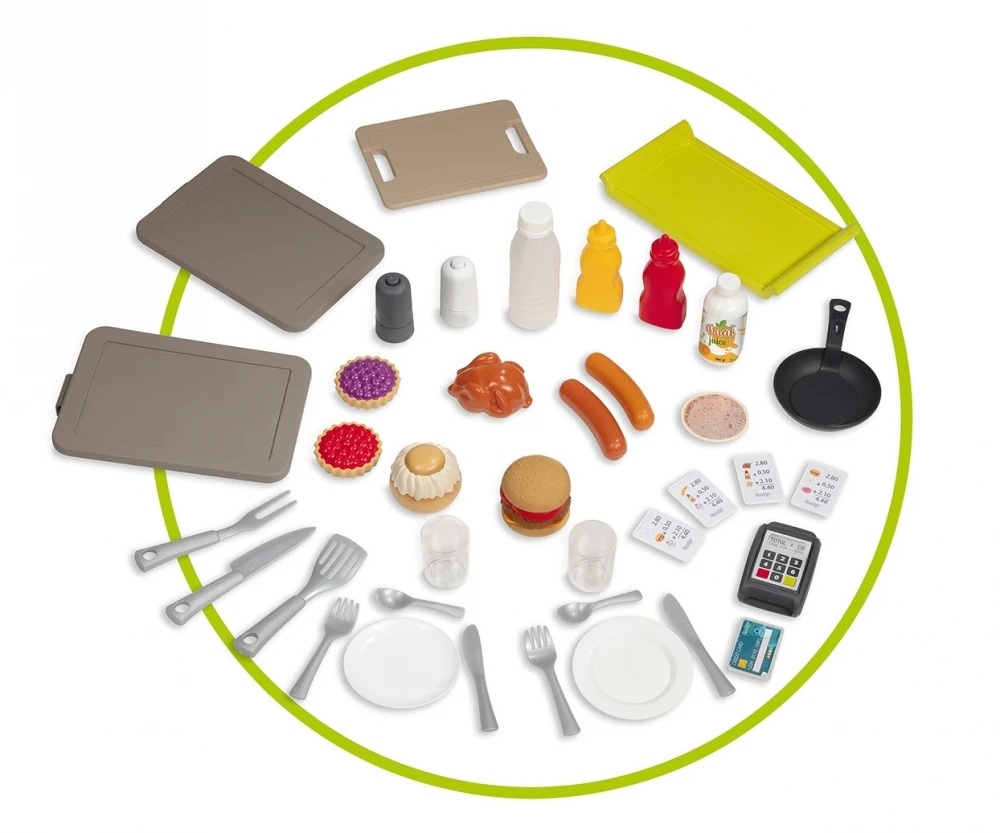 Smoby Chef House Kunststof Speelhuis 8 Smoby Chef House Kunststof Speelhuis - Afbeelding 6