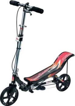 SpaceScooter X580 Black Space Scooter Zwart 8 SpaceScooter X580 Black Space Scooter Zwart -Bekende Speelgoed Winkel spacescooter step autoped black 1