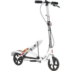 Space Scooter White Spacescooter Wit -Bekende Speelgoed Winkel spacescooter step autoped white 2