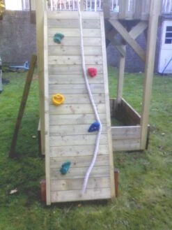 Klimmuur Voor Speeltorens Speelburcht / Cathy / Rosaline / Maarten