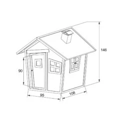 Axi Alice Houten Speelhuisje -Bekende Speelgoed Winkel speelhuis axi alice 1 1
