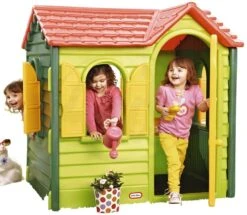 Little Tikes Country Cottage Evergreen Speelhuis -Bekende Speelgoed Winkel speelhuis little tikes country cottage evergreen 440s 3