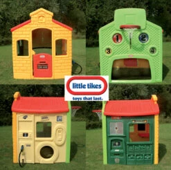 Little Tikes Speelhuis Tikes Town Evergreen -Bekende Speelgoed Winkel speelhuis tikes town evergreen little tikes 3 1