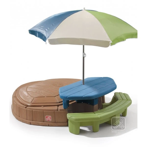 Step 2 Kunststof Zandbak Speeleiland Zandbak Met Pn-set 5 Step 2 Kunststof Zandbak Speeleiland Zandbak Met Pn-set - Afbeelding 3